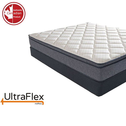 Image of UltraFlex DELIGHT- Advanced Orthopedic Support, High-Density Pressure Relief Foam, Multiple Posture Spinal Support, Motion Transfer Pockets, CoolGel Eco-Friendly Mattress (Made in Canada)