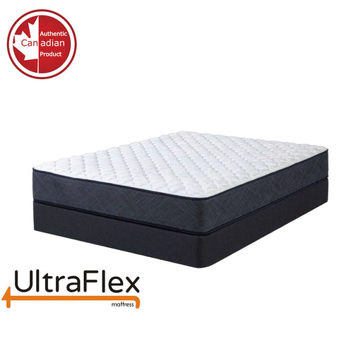 Image of UltraFlex RADIANCE - High-Density Natural Blend Foam Encasing, CoolTemp Cooling Gel, Eco-Friendly Orthopedic Mattress With Multiple Spinal Support Zones (Made in Canada)