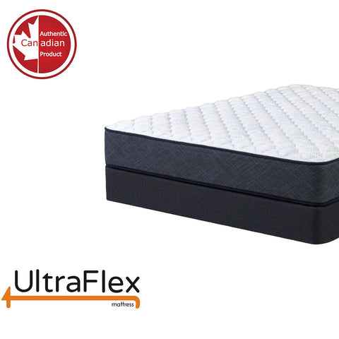 Image of UltraFlex RADIANCE - High-Density Natural Blend Foam Encasing, CoolTemp Cooling Gel, Eco-Friendly Orthopedic Mattress With Multiple Spinal Support Zones (Made in Canada)