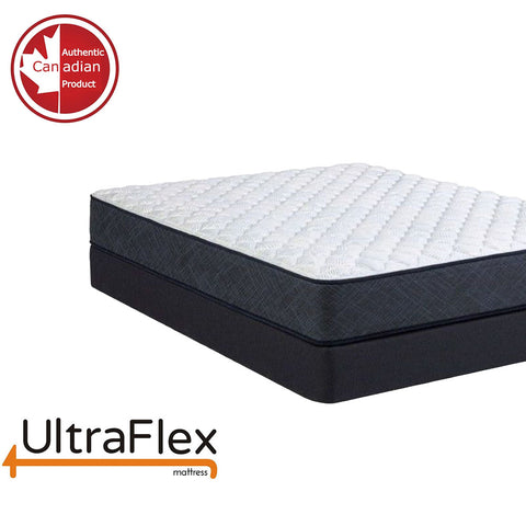 Image of UltraFlex RADIANCE - High-Density Natural Blend Foam Encasing, CoolTemp Cooling Gel, Eco-Friendly Orthopedic Mattress With Multiple Spinal Support Zones (Made in Canada)