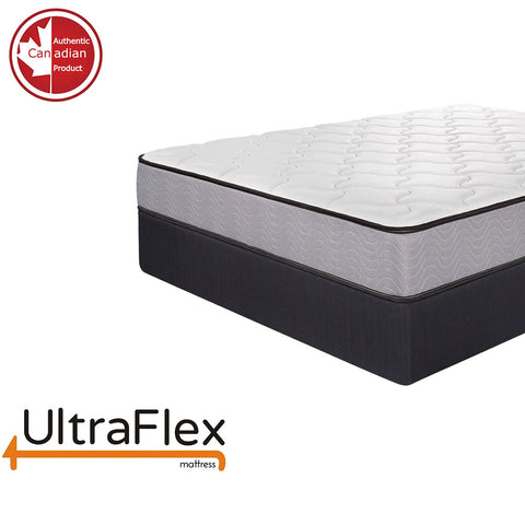 Image of UltraFlex PARADISE - Natural Heavy Duty Foam Blend, Low Motion Transfer, Comfort+ Quilting, Orthopedic Cool Gel, and Spinal Posture Support Eco-Friendly Mattress (Made in Canada)