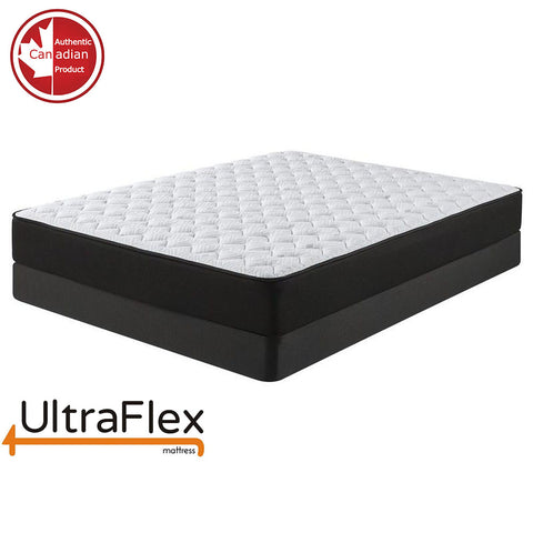 Image of UltraFlex PURITY -  Spinal Care Orthopedic Cool Gel, Pressure Relief Foam Encased, Multiple spinal Posture Support, LowMotion Transfer quilting, Natural Foam Blend, Comfort+, Eco-Friendly Mattress (Made in Canada)
