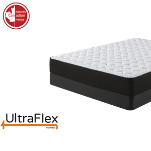 UltraFlex PURITY -  Spinal Care Orthopedic Cool Gel, Pressure Relief Foam Encased, Multiple spinal Posture Support, LowMotion Transfer quilting, Natural Foam Blend, Comfort+, Eco-Friendly Mattress (Made in Canada)