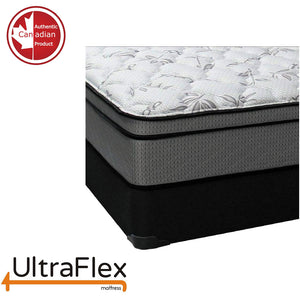 UltraFlex DYNASTY- Firm Orthopedic Spinal Care, Posture Support, Pressure Relief & Cooler Sleep, Natural Heavy-Duty and High-Density Foam, Eco-Friendly Mattress (Made in Canada)