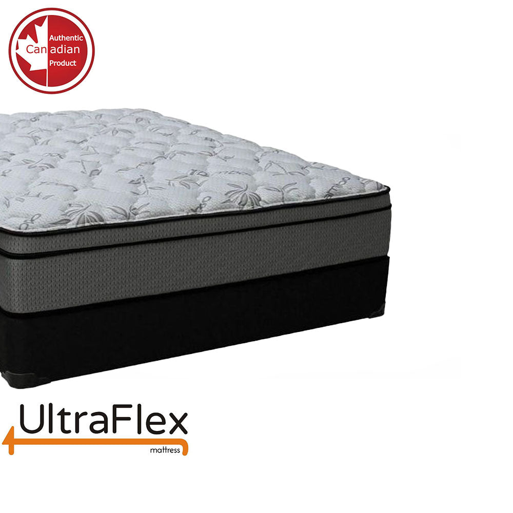 UltraFlex DYNASTY- Firm Orthopedic Spinal Care, Posture Support, Pressure Relief & Cooler Sleep, Natural Heavy-Duty and High-Density Foam, Eco-Friendly Mattress (Made in Canada)