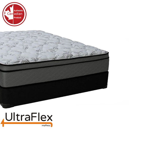 Image of UltraFlex DYNASTY- Firm Orthopedic Spinal Care, Posture Support, Pressure Relief & Cooler Sleep, Natural Heavy-Duty and High-Density Foam, Eco-Friendly Mattress (Made in Canada)
