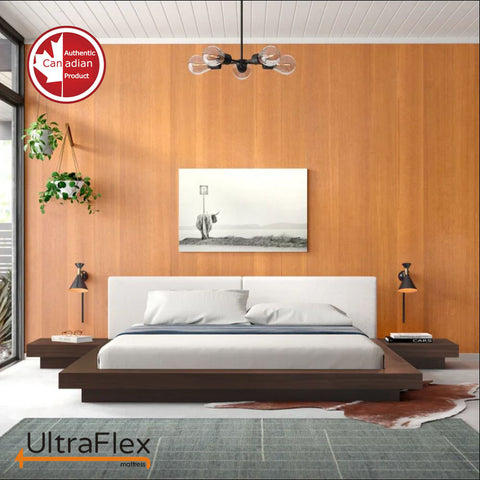 Image of UltraFlex ZENITH- High-Density Pressure Relief Soy Foam, Temperature Regulating Cooling Gel, Spinal Care, Orthopedic Mattress With Posture Support Zones, Eco-Friendly Mattress (Made in Canada)