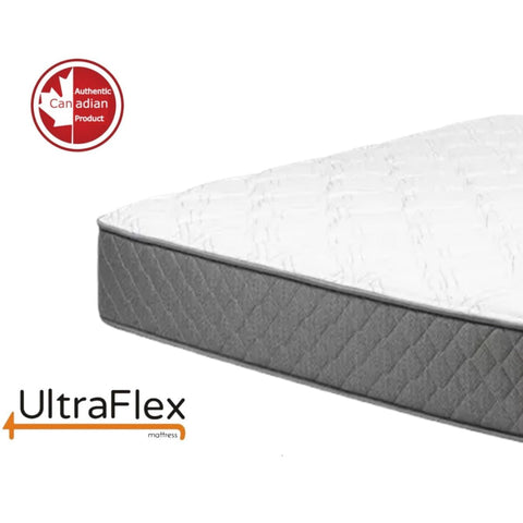 Image of Ultraflex JOY - 9" Orthopedic, Coiled Innerspring Comfort layer Foam Encased, Eco-friendly Hybrid Mattress(Made in Canada)
