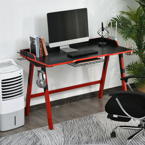 Image of Gaming Desk Computer Table Game Handle Holder Cup Holder Headset Hook