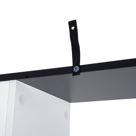 Image of Modern S Shaped Bookcase Living Room