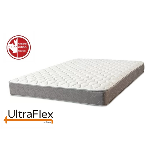 Image of Ultraflex ESSENCE PLUS- Orthopedic Luxury Gel Memory Foam, Natural Comfort, Balanced Support, Eco-friendly (Made in Canada)