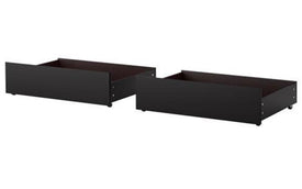 Bunk Bed - Double Over Double Mission Style With or Without Drawers Solid Wood - Espresso