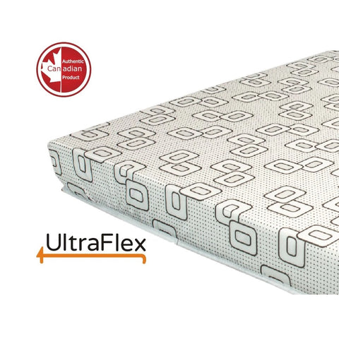 Image of Ultraflex DIVINE- Premium High Density Medium Foam, Double-sided Mattress (Made in Canada)