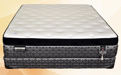 Image of FurnitureMattressDirec- Orthopedic Euro Top Mattress Crown Royal (Plush)