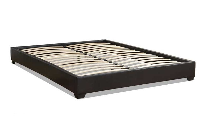 FurnitureMattressDirec- Platform Base with PU - Espresso