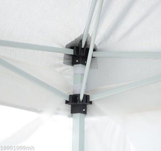 10x10FT Pop-up Canopy Folding Tent Gazebo Party Wedding Tent White