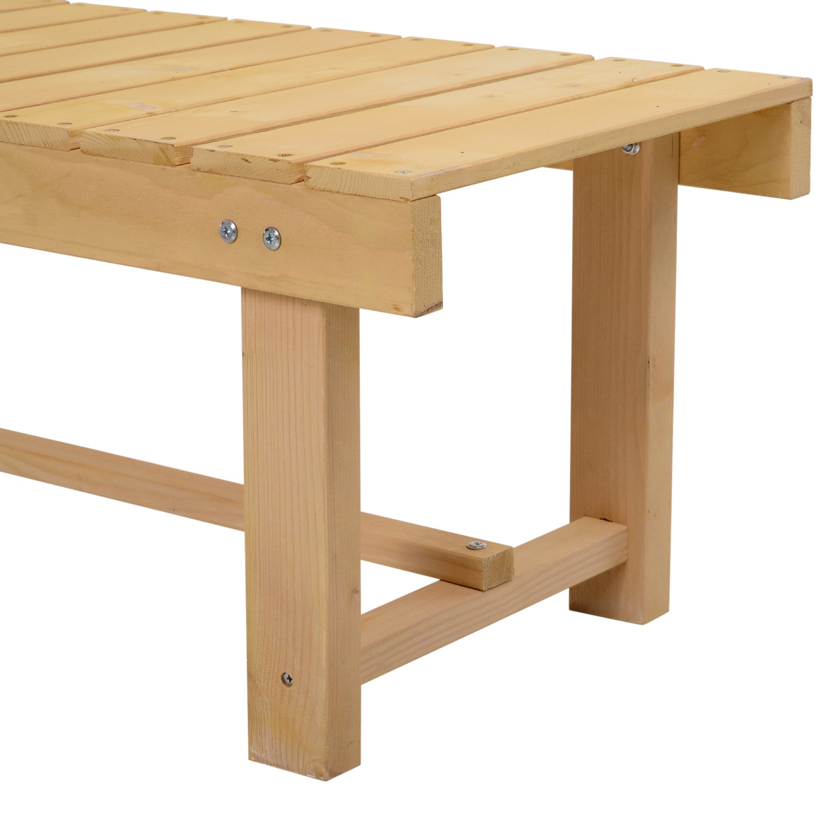 3.6' Outdoor Garden Bench Patio Loveseat