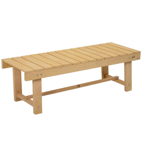 Image of 3.6' Outdoor Garden Bench Patio Loveseat