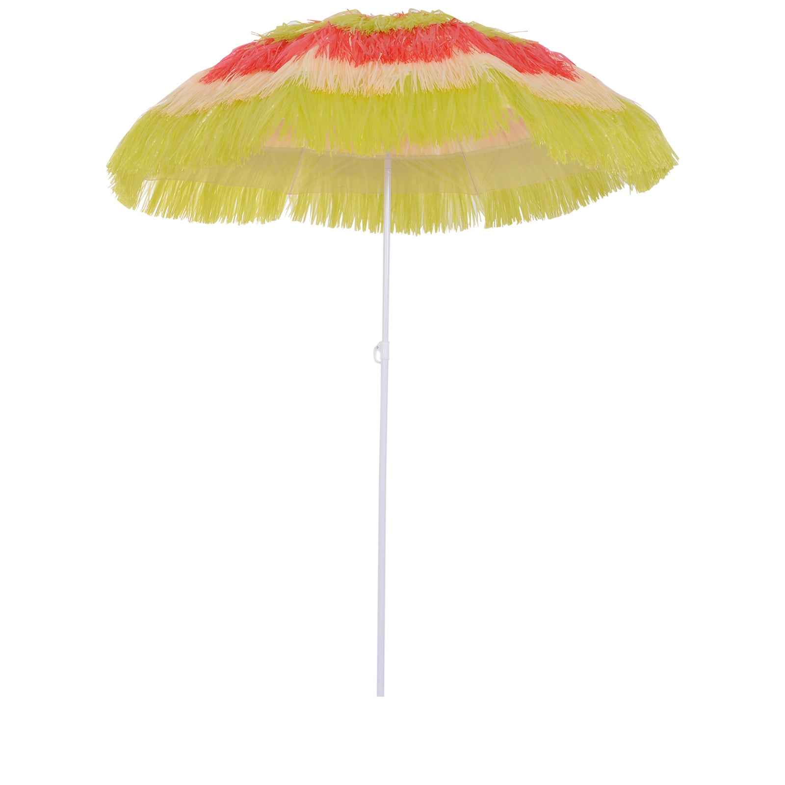 6FT Beach Umbrella Tilt Sunshade Outdoor Market Patio Yard Crank Deck New