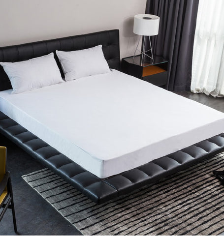 Image of Comfort Living - Jersey Waterproof Mattress Protector-Easy Care, Allergy Free, Light Weight,  Smooth and Super Stretched Sides