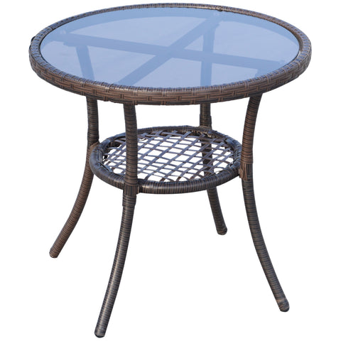 Image of 3pcs Garden Rocking Chair Set Outside Rocker Set Cushioned Seat