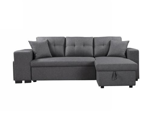 Sectional Sofa with Stools & Sofa Bed