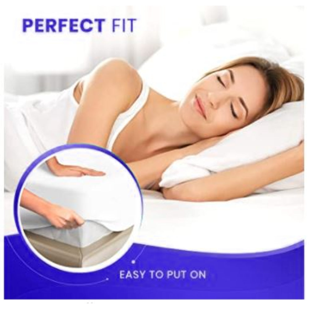 Quilted Waterproof Mattress Protector - Treated with SILPURE Micro Fiber - BSCI and OEKO-TEX Certified