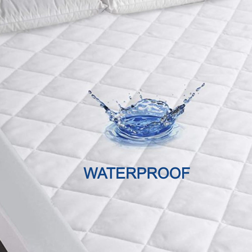 Quilted Waterproof Mattress Protector - Treated with SILPURE Micro Fiber - BSCI and OEKO-TEX Certified