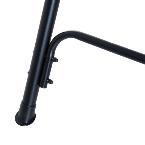 Image of Metal 3-Seater Outdoor Patio Swing with Canopy Cushioned Garden Lounger Brown