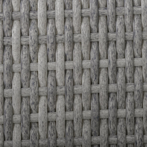 Image of 4 PCs PE Rattan Wicker Sofa Set Outdoor Conservatory Furniture Lawn Patio Coffee Table w/ Cushion, Grey