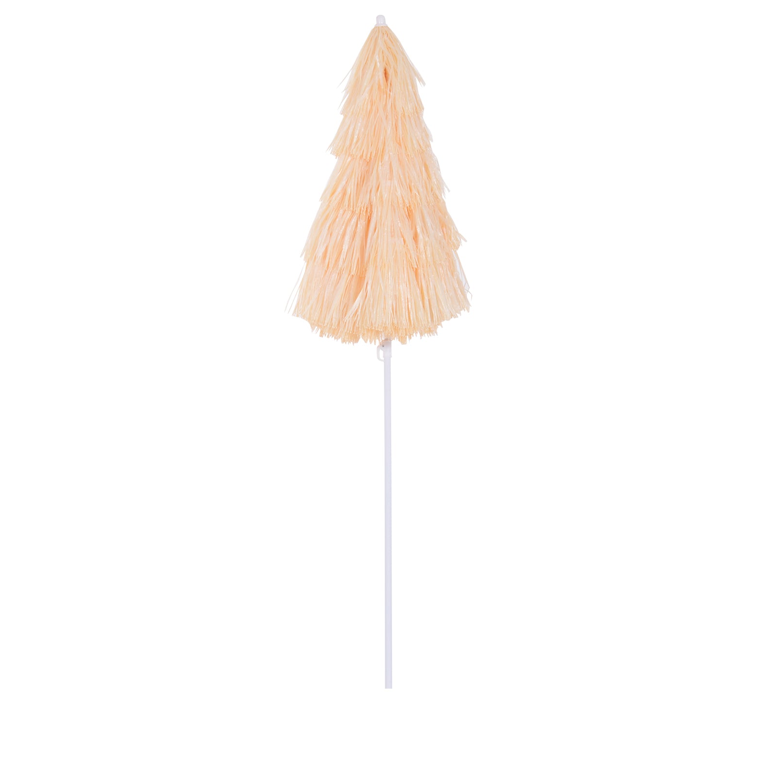 Tiki Beach Outdoor Umbrella - Adjustable and Lightweight - wheat colour
