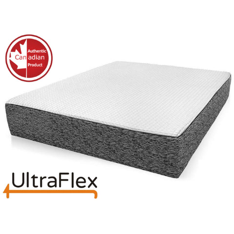 Image of Ultraflex ELEGANCE- Orthopedic Memory Gel Foam Mattress (Made in Canada)