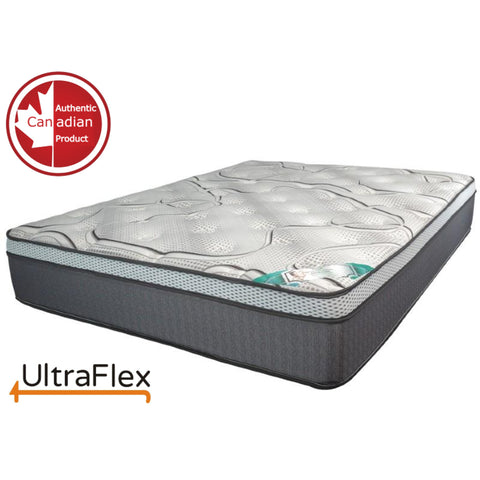 Image of Ultraflex FANTASY- Foam-encased Eurotop Pocket Coil Mattress (Made in Canada)