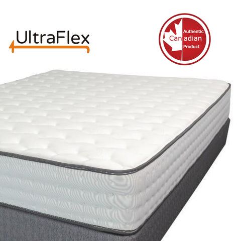 Image of Ultraflex GLORY- 10" Orthopedic Pocket Coil Foam Encased, Eco-friendly Hybrid Mattress (Made in Canada)