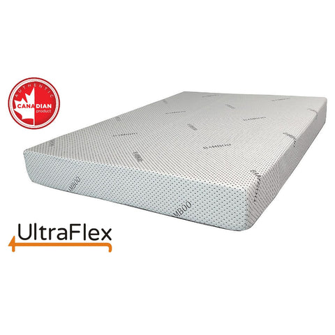 Image of Ultraflex LEISURE- Orthopedic, Smart Gel Memory Foam, Eco-friendly Mattress (Made in Canada)