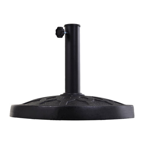 Image of Patio Umbrella Stand Base Parasol Base Square Coated Pole Patio Garden Outdoor