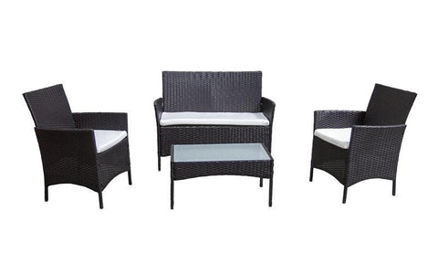 Image of FurnitureMattressDirect- Outdoor Seating Set - 4 pc1