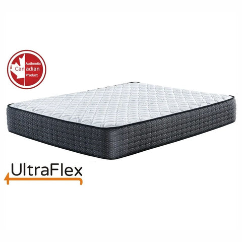 Image of Ultraflex HARMONY -Orthopedic, Coiled Innerspring Comfort layer Foam Encased, Eco-friendly Hybrid Mattress (Made in Canada)