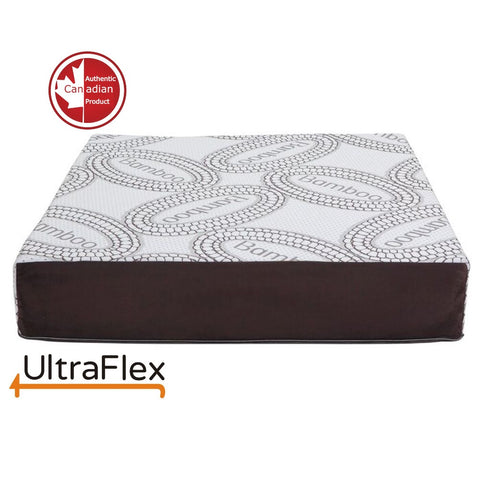 Image of Ultraflex PLEASURE- 10" Orthopedic, Cool Smart Gel Infused and Chill Memory Foam, Eco-friendly Mattress (Made in Canada)