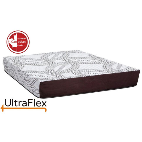 Image of Ultraflex SERENITY- Orthopedic, Premium Smart Gel Infused Memory Foam, Eco-friendly Mattress (Made in Canada) with Waterproof Mattress Protector