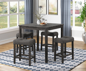 5-PCS KITCHEN SET-GREY