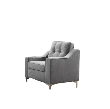 Image of 3Pc Sofa Set-Grey ****SHIPPING TO GTA ONLY****