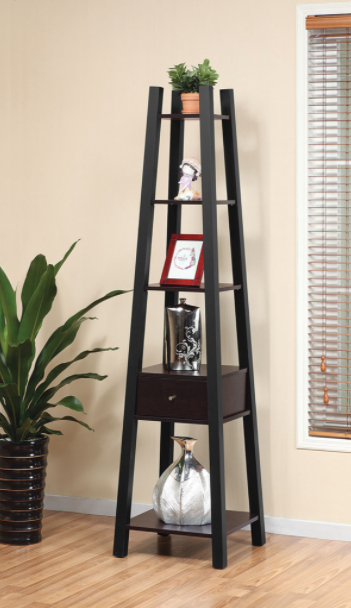 DISPLAY SHELF - DARK CHERRY