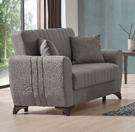 Image of Malvina 3 Piece Grey Sofa Set ****SHIPPED TO GTA ONLY****