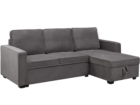 Image of Reversible Sofa Bed in Grey