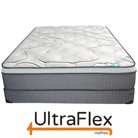 Image of Ultraflex FANTASY- Foam-encased Eurotop Pocket Coil Mattress (Made in Canada)