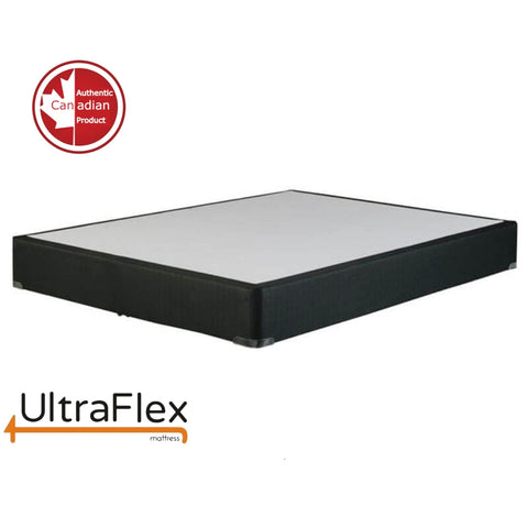 Image of UltraFlex SPLENDOUR- Double-Sided, Reversible (Can Be Flipped), Orthopaedic Innerspring Premium Foam, Eco-friendly Hybrid Mattress With Edge Guards (Made in Canada) - With Deluxe Box Spring Foundation***Shipped to GTA ONLY***