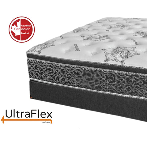 Image of UltraFlex BEAUTY- Euro Pillow Top Orthopaedic Spinal Care Innerspring Premium Foam Encased, Eco-friendly (Made in Canada)***Shipped to GTA ONLY***