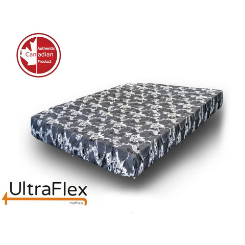Image of UltraFlex SWEETCOMFORT- Double-sided, Reversible 5" Premium Foam Plush Mattress (Made in Canada)