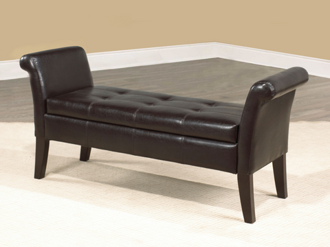 Image of FURNITUREMATTRESSDIRECT-TORAGE BENCH IN ESPRESSO BS111